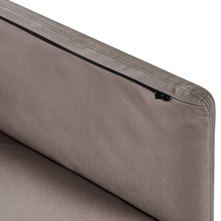 Canapea cu 3 locuri REVSNES Piele ecologică Maro [8]