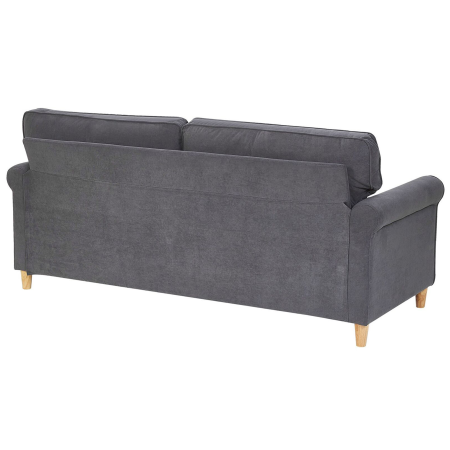 RONNEBY 3-seater sofa Velvet Dark grey [4]