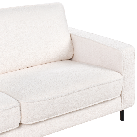 3-seater sofa SAVALEN Boucle White [7]