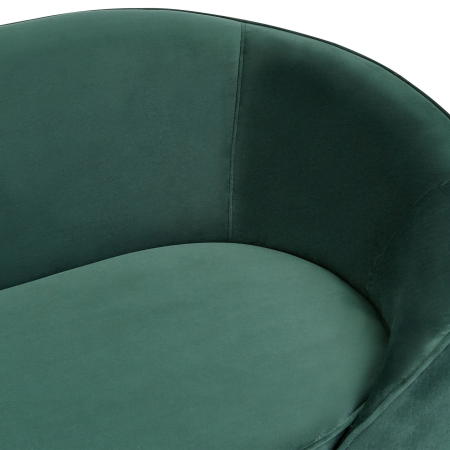 Canapea cu 3 locuri SAVAR Catifea Verde smarald [5]