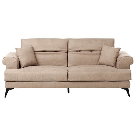 Canapea cu 3 locuri SKIVE  Maro deschis [1]