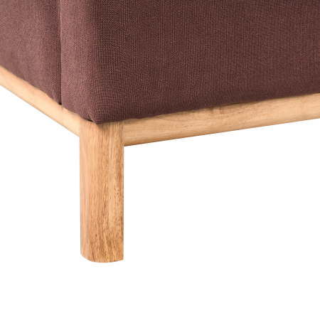 Canapea cu 3 locuri SOSJO  Bordo [7]