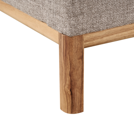 Canapea cu 3 locuri SOSJO  Maro deschis [7]