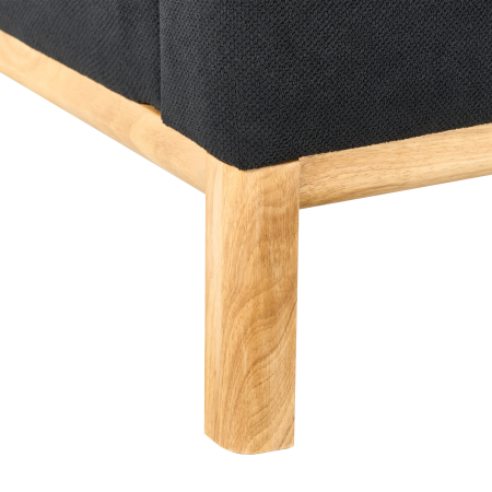 Canapea cu 3 locuri SOSJO  Negru [7]