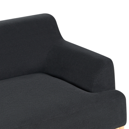 Canapea cu 3 locuri SOSJO  Negru [5]