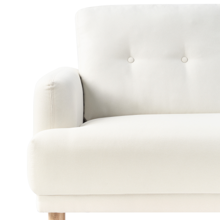 Canapea cu 3 locuri TUVE  Alb-murdar [5]