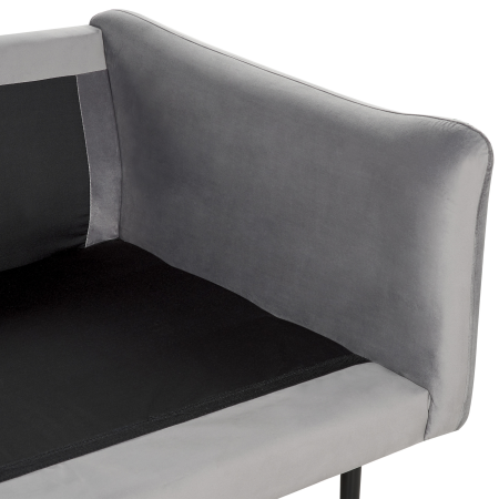 3-seater sofa VINTERBRO Grey Velvet [8]