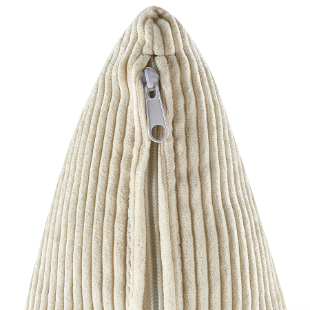 3-seater sofa VISKAN Velour Light Beige [9]