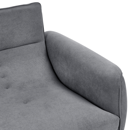 Canapea cu 3 locuri WETLAN  Gri închis [6]