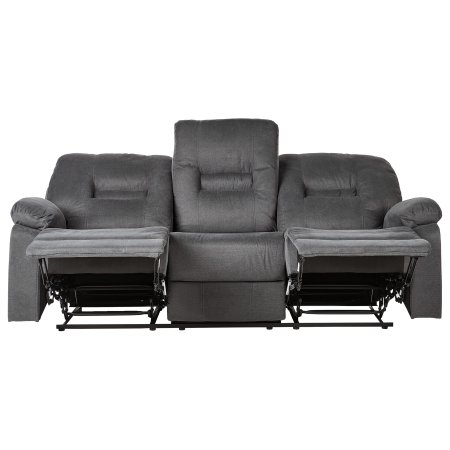 BERGEN II 3-seater manual recliner sofa Dark Grey [5]