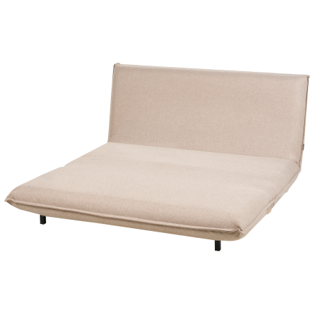 Canapea extensibilă cu 2 locuri ABISKO In sintetic Bej [4]