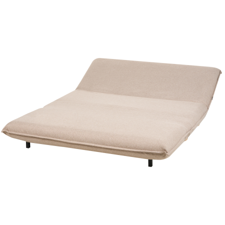 Canapea extensibilă cu 2 locuri ABISKO In sintetic Bej [6]