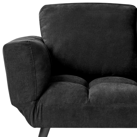 2-seater sofa BREKKE Black Extendable [6]