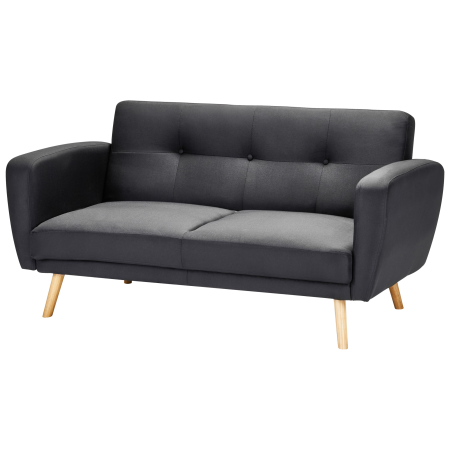 2-seater sofa FLORLI Black [3]
