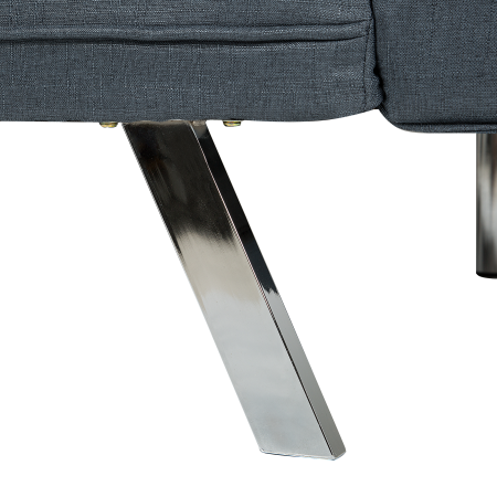 Canapea extensibilă cu 3 locuri BRISTOL  Albastru închis [7]