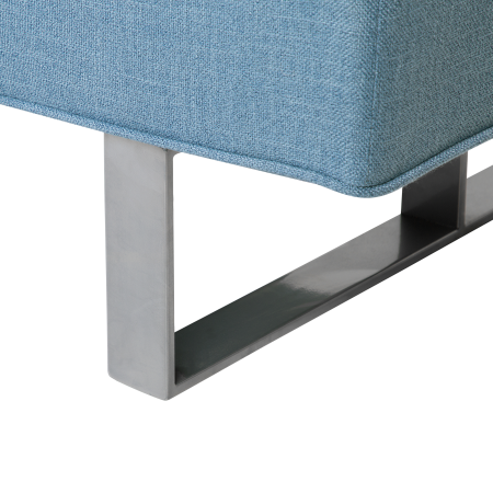 Canapea extensibilă cu 3 locuri DUBLIN  Albastru deschis [8]