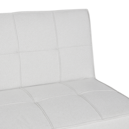 Canapea extensibilă cu 3 locuri HASLE  Gri deschis [7]