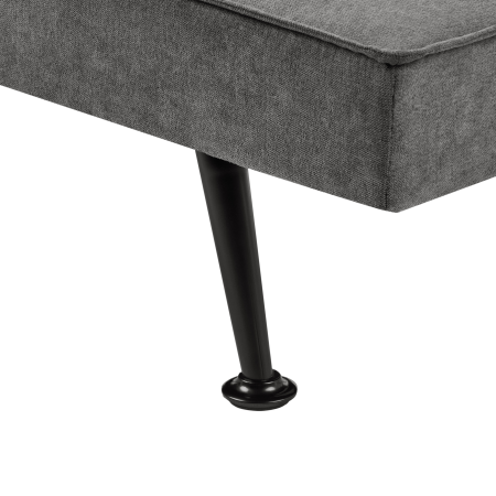 HASLE 3-seater sofa bed Dark grey [8]