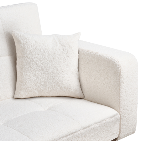 3-Seater Sofa HJULBY Boucle Off-White [8]