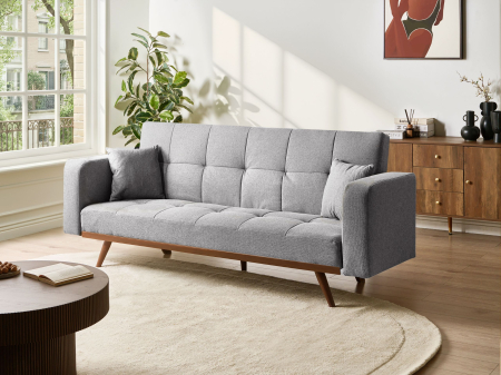 Canapea extensibilă - Canapea extensibilă cu 3 locuri HJULBY Gri