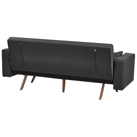 Canapea extensibilă cu 3 locuri HJULBY Negru [5]