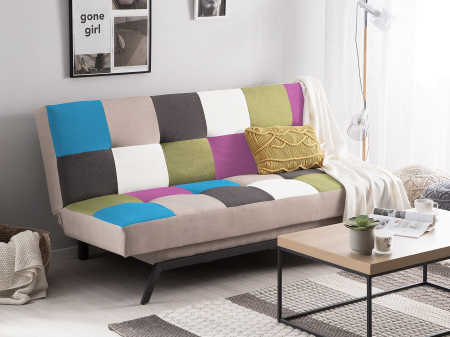 Canapea cu 3 locuri - 3-seater sofa LEEDS Multicolor