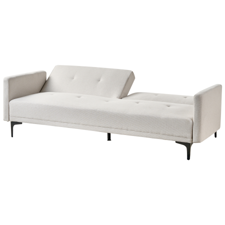 Canapea extensibilă cu 3 locuri LUCAN  Bej deschis [4]