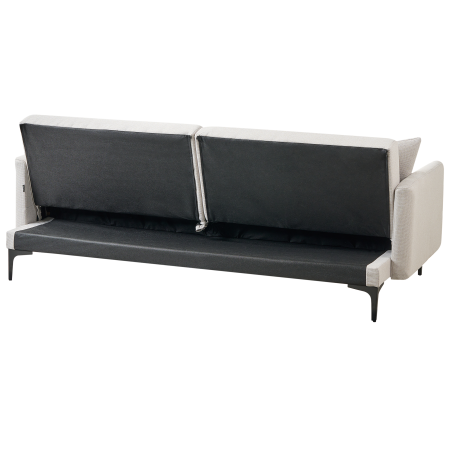 Canapea extensibilă cu 3 locuri LUCAN  Bej deschis [6]