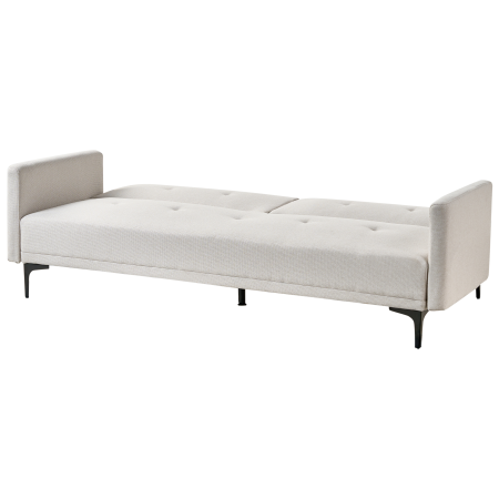 Canapea extensibilă cu 3 locuri LUCAN  Bej deschis [5]