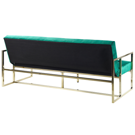MARSTAL 3-seater sofa Emerald green velvet [5]