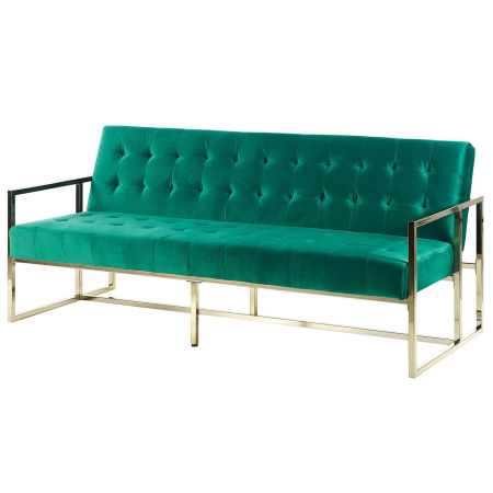 MARSTAL 3-seater sofa Emerald green velvet [3]