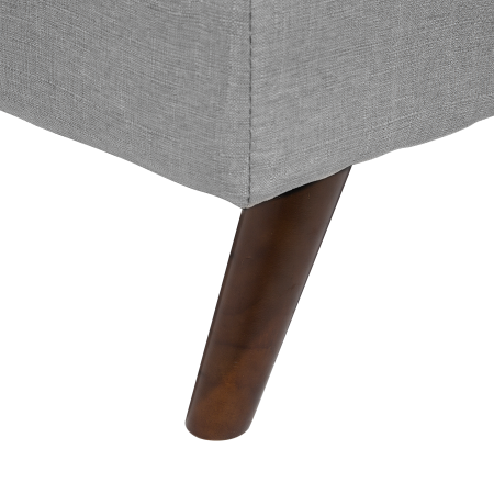 Canapea extensibilă cu 3 locuri RONNE  Gri deschis [6]