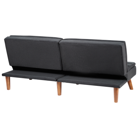 3-seater sofa with 3 seater RONNE Black [5]