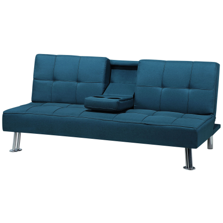 Canapea extensibilă cu 3 locuri ROXEN  Albastru [5]