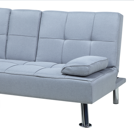ROXEN 3-seater sofa bed Light Grey [6]