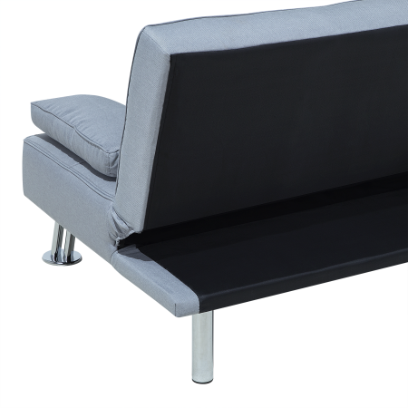 ROXEN 3-seater sofa bed Light Grey [8]