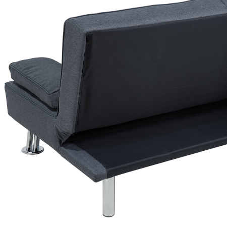 ROXEN 3-seater sofa Dark grey [8]