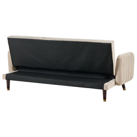 3-seater sofa bed SENJA Velvet Beige [6]