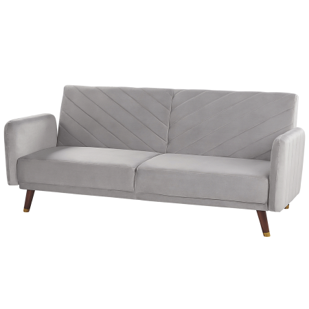 3-seater sofa SENJA Velvet Light Grey [3]