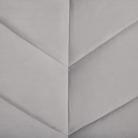 3-seater sofa SENJA Velvet Light Grey [9]