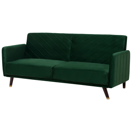 SENJA 3-seater sofa Emerald green velvet [3]