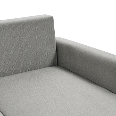 3-Seater Sofa Bed SIRO Grey with Storage Left [7]