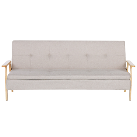 3-seater sofa bed TJORN Beige [1]