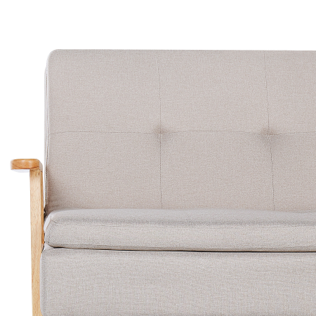 3-seater sofa bed TJORN Beige [6]