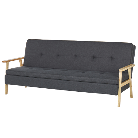 3-seater sofa bed TJORN Dark grey [3]