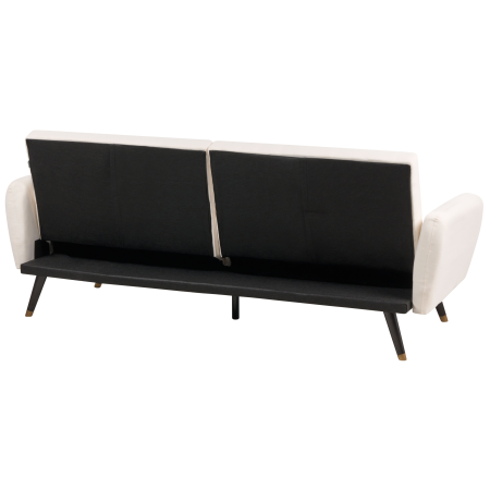 Canapea extensibilă cu 3 locuri VIMMERBY  Bej deschis [5]