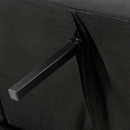 Canapea extensibilă cu 3 locuri VIMMERBY  Negru [9]