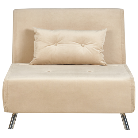 Single Sofa FARRIS Sand Velvet [1]