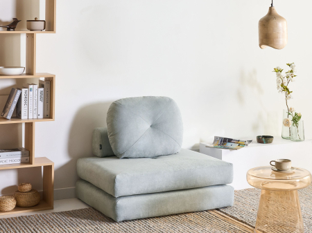 Canapea extensibilă - Canapea extensibilă single OLDEN  Albastru deschis