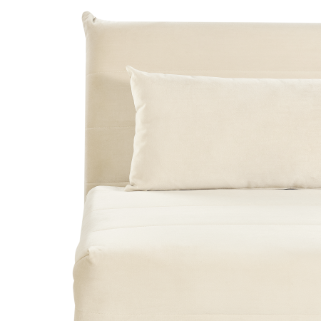 Single sofa bed SETTEN Velvet Light Beige [7]